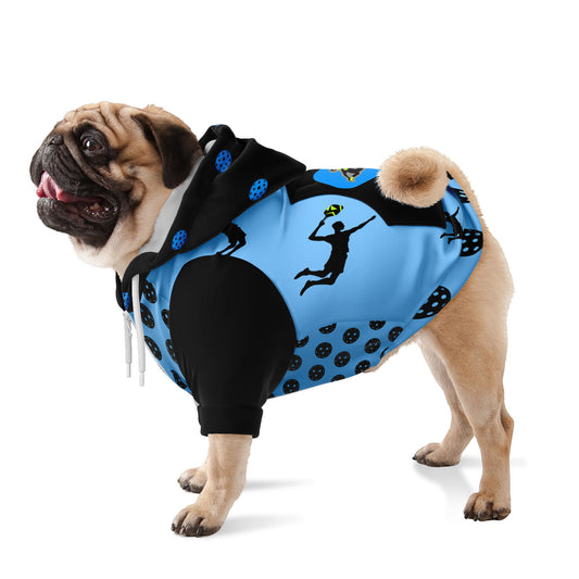 Athletic Dog Zip-Up Hoodie